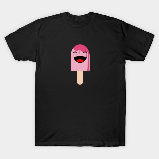 pink character icecream T-Shirt by Feo_Josephira
